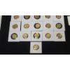 Image 4 : (26) Assorted 2004 Gold Plated Westward Journey Jefferson Nickels & 1971-S Proof Jefferson Nickel