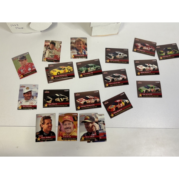 3 Boxes of Racing Trading Cards - 1993 Maxx - 1994 Finish Line 1-150 - ETC.