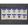Image 1 : Ten Assorted Silver Mercury Dimes in Great Condition in Sleeves - $1.00 Face Value