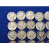 Image 2 : x32 Assorted Year Roosevelt and Mercury Dimes - Mostly Silver - Silver FV: $3.10