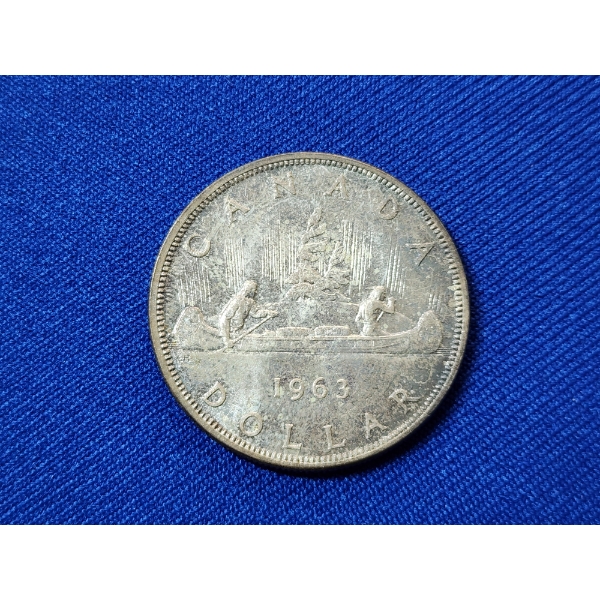 1963 Canada 80% Silver Dollar / ASW: 0.6oz