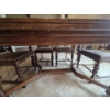 Image 5 : *Pick Up At Mantua Home-No Shipping Available* Exquisite Vintage English Tudor Draw Leaf Table That 
