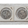 Image 1 : 90% Silver United States Half-Dollar Assortment (Walking Liberty) - AFV: $1.00