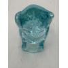 Image 6 : Adorable Degenhart Vintage Uranium Glass Dog Figurine- Ice Blue