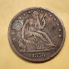 Image 5 : 1876-CC Seated Liberty Half Dollar - 90% U.S. Silver - Sought-After Coin! 