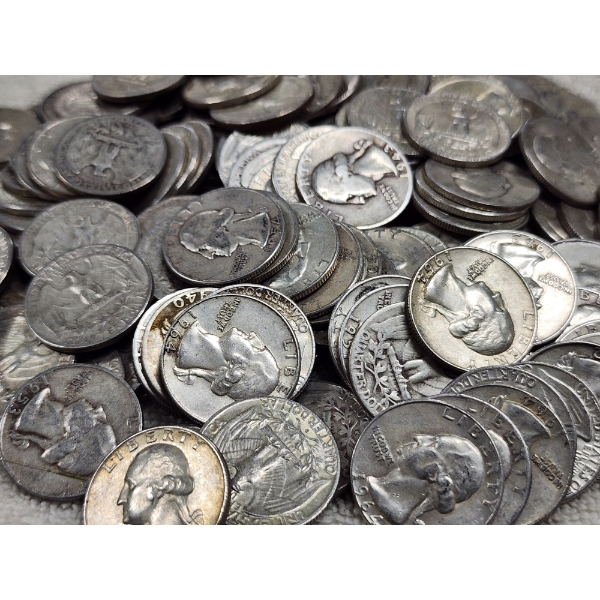 Nice $2.00 Face Value Assortment of 90% Silver United States Washington Head Quarters ~ SEE BELOW