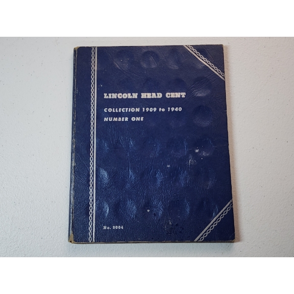 Lincoln Head Cent Collection 1909 to 1940 (Incomplete) FV: $0.41