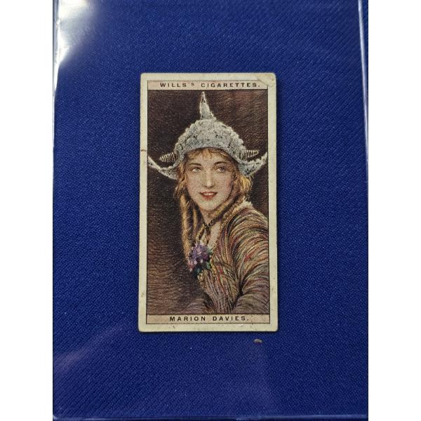 1928 Will's Cinema Stars 1st Series Tobacco #9 Marion Davies
