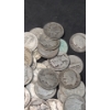 Image 6 : Assorted Years/Mint Marks 90% Silver Mercury & Roosevelt Dimes- Face Value: $8.40