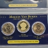 Image 3 : Two U.S. Presidential Dollar Coin Sets FDOI: Jackson & Buren - Face Value: $6.00
