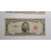 Image 3 : (2) U.S Series 1963 B & 1963 $5 Red Seal Bank Notes - Face Value: $10
