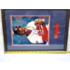 Image 7 : Hand Signed Cleveland Indians Kenny Lofton Photograph in Nice Framed Display: Measures ~ 12" X 17"