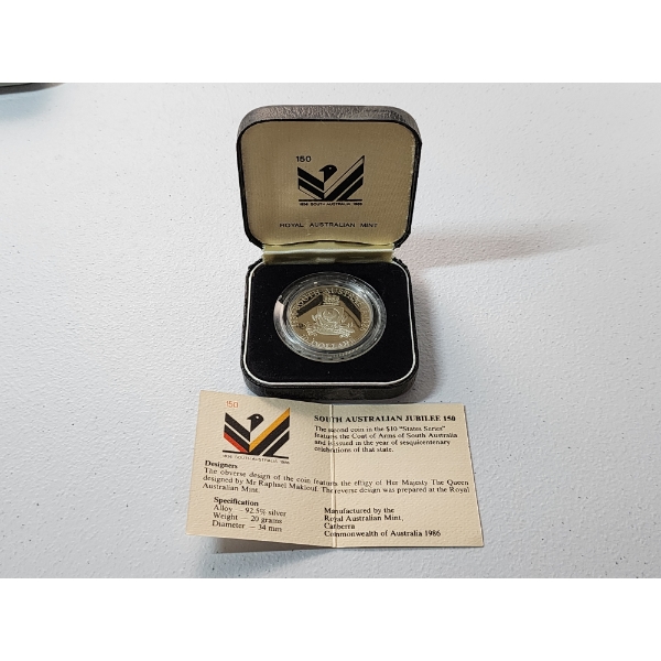 Royal Australian Mint $10 Proof Commemorative Issue Sterling Silver Coin - 20g