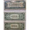 Image 2 : Three $1 US Treasury Silver Dollar Notes in Protective Binder Sleeve - AFV $3