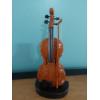 Image 1 : Very Unique Violin Style Music Box With Stand As Shown