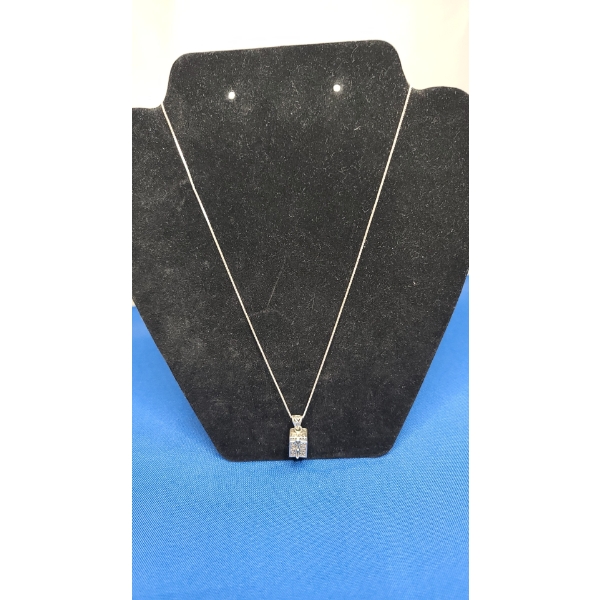 Vintage Sterling Silver Religious Prayer Box Necklace With Small Pearl Inside - Weight: 6.7g