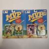 Image 1 : Vintage 1990 Ace Novelty MLB MVP Orel Hershiser And Jim Abbott Collector Pin Cards