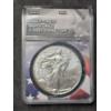 Image 1 : ANACS MS70 2002 American Silver Eagle First Strike Coin