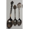Image 2 : (6) Silverplated Souvenir Spoons - Weight: 106.5g 