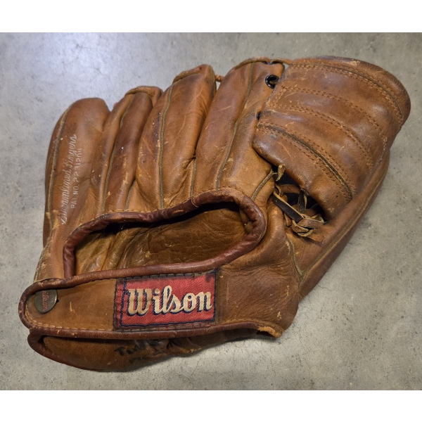 Vintage Leather Wilson Ball Glove