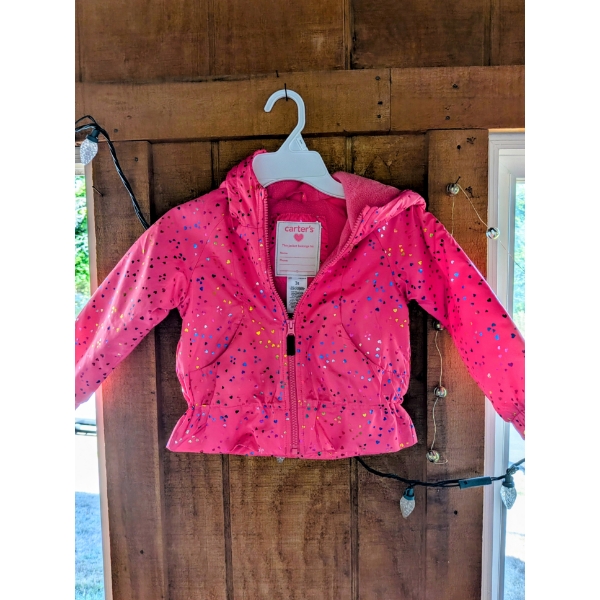 New Girls Pink Carter Jacket