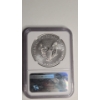 Image 3 : NGC 2017 MS 70 1 Troy Ounce .999 Fine Silver American Eagle