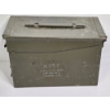 Image 1 : Vintage US Military Metal Ammunition Storage Container