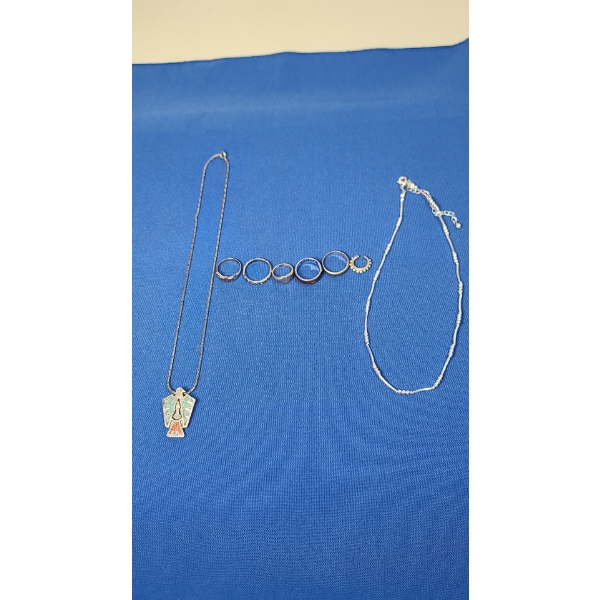 Assorted Costume Necklaces & Rings