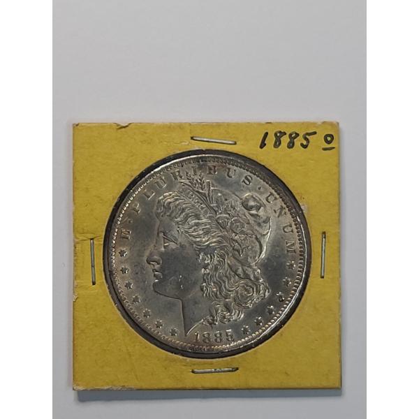 United States 1885-O Morgan 90% Silver Dollar 