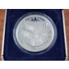 Image 3 : 2021 Double Eagle $2 Coin Weighing 0.5 Troy Ounces .999 Fine Silver - In Original Box W/ Certificate