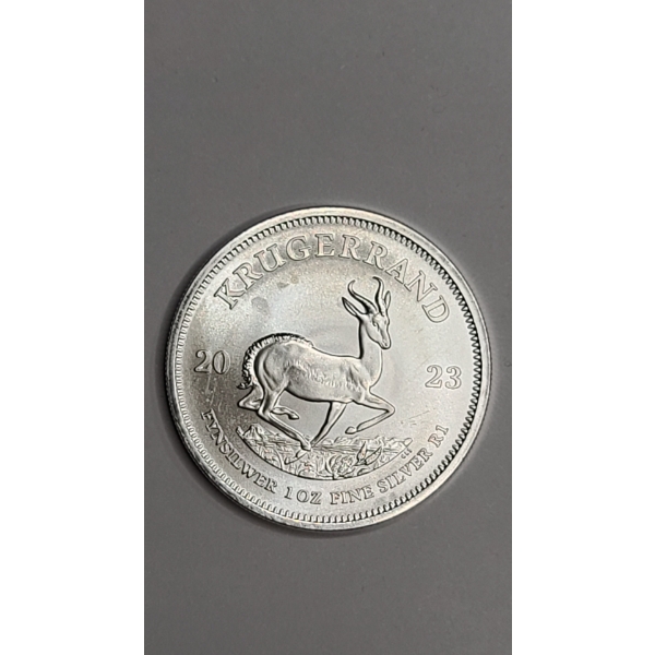  2023 South Africa 1 oz 999 Silver Krugerrand Coin