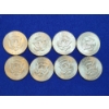 Image 2 : 1968 & 1969 40% Silver Kennedy Half Dollars - Face Value: $4.00