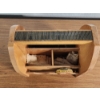 Image 3 : Vintage Esquire Footman Deluxe Shoe Shine Box & Metal Shoe Stretchers