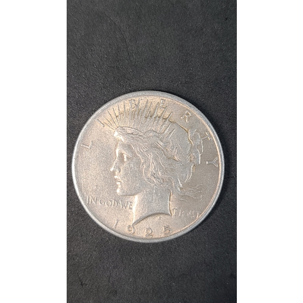 1925-P 90% Silver Peace Dollar 