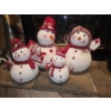 Image 3 : Adorable Foam Snowman Family 21", 17", 15", & 13"