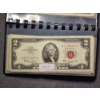 Image 10 : Incredible Currency Album Filled W/ $1 & $5 Silver Certificates inc. Star Notes, Red Seals & More!