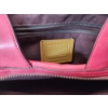 Image 6 : Coach Legacy 57540 Jacquard Lexy Red Shoulder Bag - Great Condition