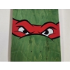 Image 3 : Display Worthy Santa Cruz x Teenage Mutant Ninja Turtles Collectable Skateboard Deck Featuring Rapha