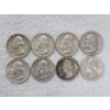 Image 1 : $2 Face Value of 90% Silver Washington Quarters - Assorted Years & Condition!