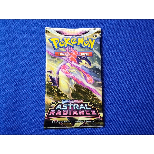 Sealed 2022 Pokémon TCG Sword & Sheild - Astral Radiance 10-Card Booster Pack
