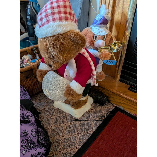 Animated Bear And Bunny