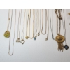 Image 3 : Lot of Assorted Costume Jewelry: Gold-Plated Pieces, Rings, Necklaces, Bracelets