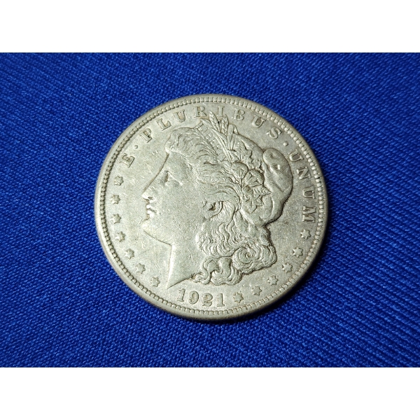 1921-S 90% Silver Morgan Dollar
