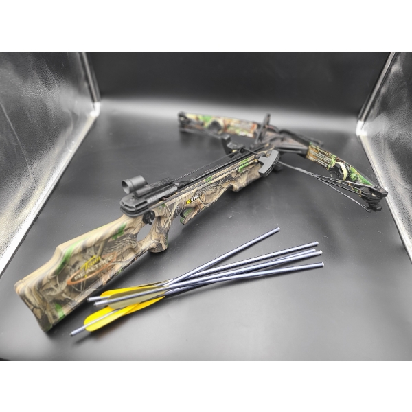 Real Tree Crossbow Camo with 5 Arrows - HD175 lbs - ~3 ft long