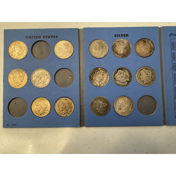 14 United States Silver Dollars - Guranteed  & Original