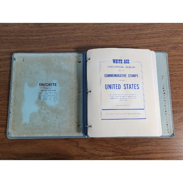 The White Ace Historical Album for the Commemorative Stamps of the U.S. 