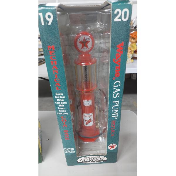 Vintage Visible Texaco Replica Gas Pump New In Box 12" Tall