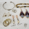 Image 8 : Lot of Assorted Fashion Costume Jewelry 