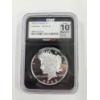 Image 1 : NGC X PROOF 10 - 2023 S PEACE FINE .999 SILVER DOLLAR - ULTRA CAMEO