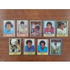 Image 1 : Lot of 9 Assorted Early 70's Topps Football Cards 
